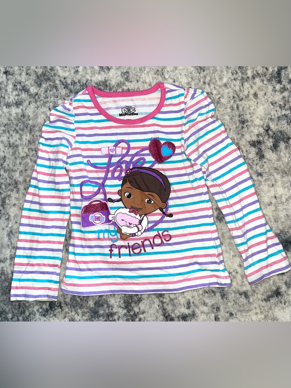 Disney Doc McStuffins long sleeve top size 5T